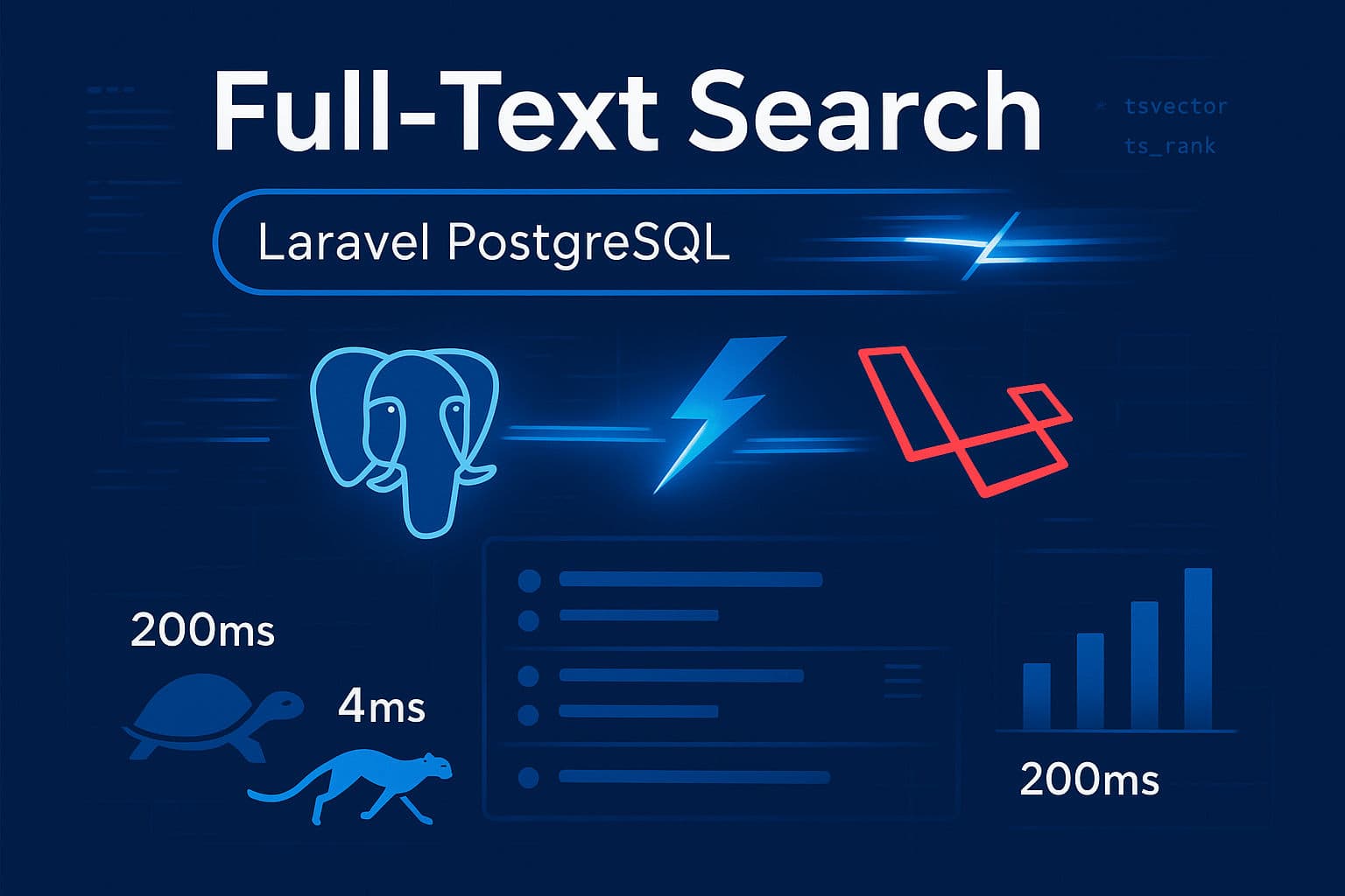 PostgreSQL Full-Text Search with Laravel: Complete Implementation Guide